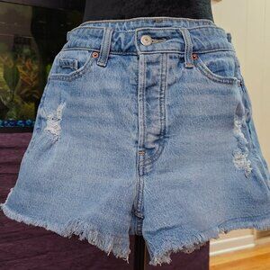 Old Navy OG Straight High-Rise Cut-off Jean Shorts Size 10